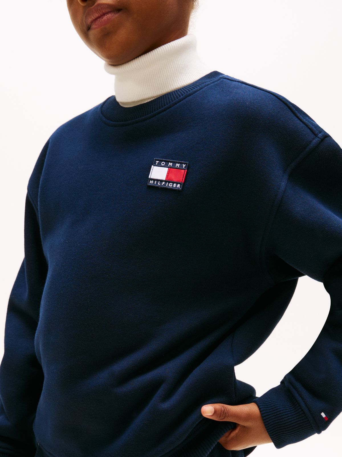 Heritage Flag Sweatshirt And Joggers Set — Blue