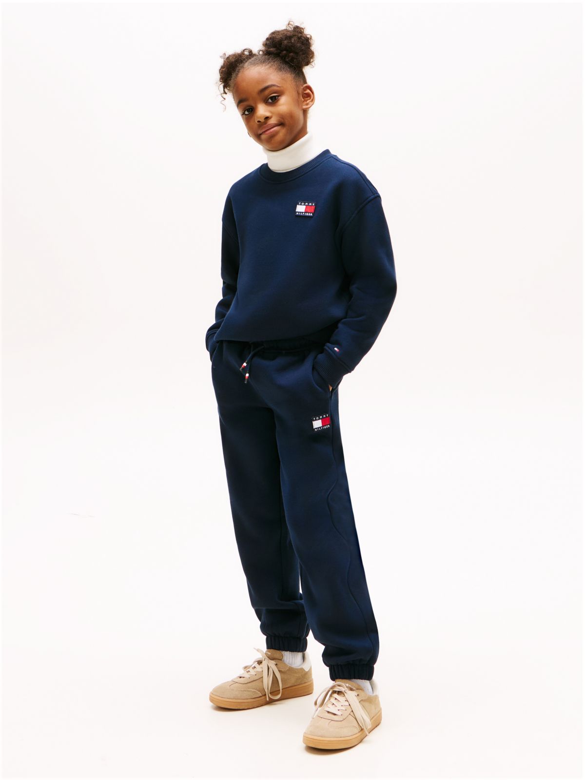 Heritage Flag Sweatshirt And Joggers Set — Blue