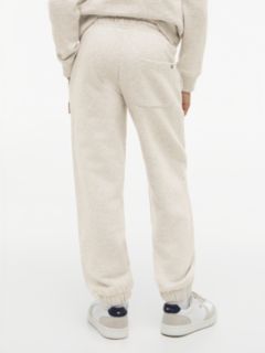 Heritage Flag Logo Cuffed Drawstring Joggers — Grey 6