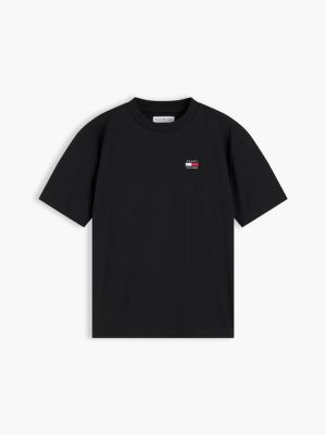 black flag logo jersey t-shirt for kids gender inclusive tommy hilfiger