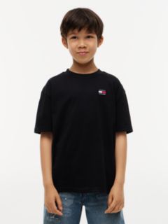 Flag Logo Jersey T-Shirt — Black 1