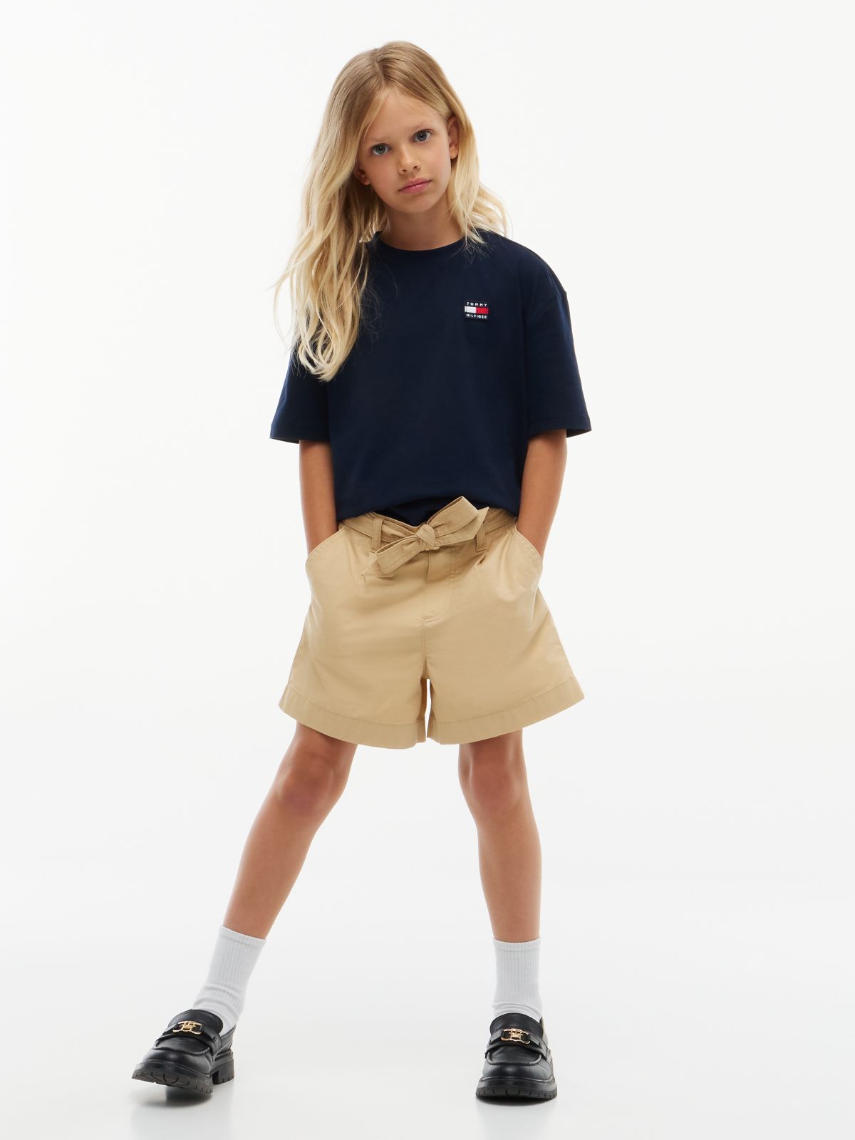 Flag Logo Jersey T-Shirt — Blue