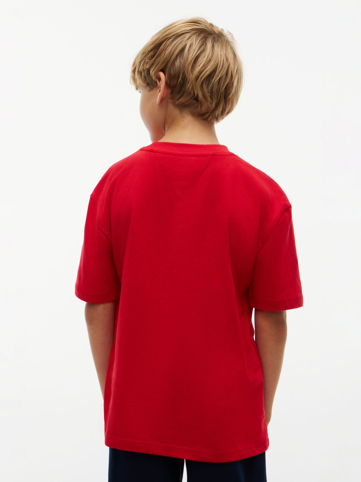 Flag Logo Jersey T-Shirt — Red