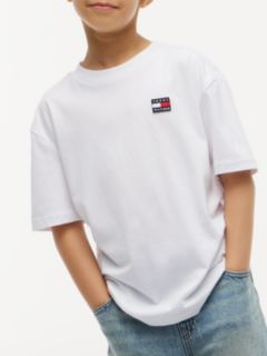 Flag Logo Jersey T-Shirt — White 5