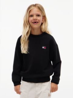 Flag Logo Terry Sweatshirt — Black 2