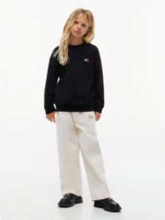 Flag Logo Terry Sweatshirt — Black 4