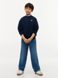 Flag Logo Terry Sweatshirt — Blue 2
