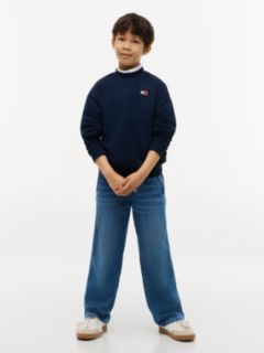 Flag Logo Terry Sweatshirt — Blue 3