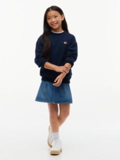 Flag Logo Terry Sweatshirt — Blue 4