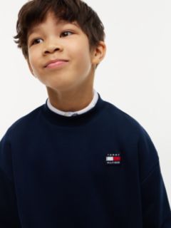Flag Logo Terry Sweatshirt — Blue 5