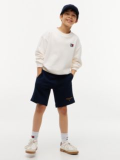 Flag Logo Terry Sweatshirt — White 3