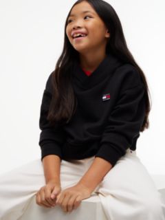 Flag Logo Terry Hoody — Black 6