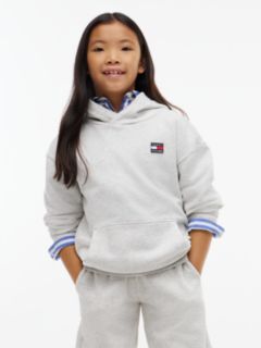 Flag Logo Terry Hoody — Grey 2