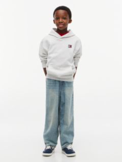 Flag Logo Terry Hoody — Grey 3