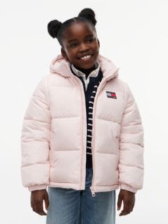 Heritage Ripstop Removeable Sleeve Puffer Jacket — Pink 2