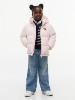 Heritage Ripstop Removeable Sleeve Puffer Jacket — Pink 4
