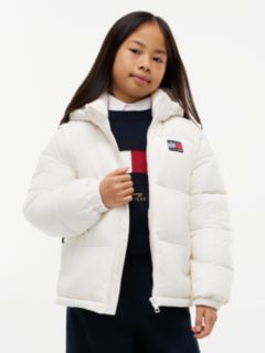 Heritage Ripstop Removeable Sleeve Puffer Jacket — White 2