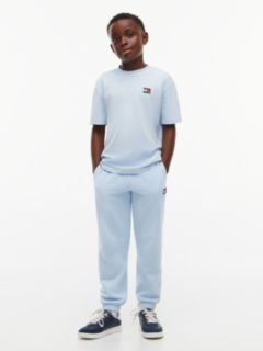 Heritage Flag Logo Relaxed Jersey T-Shirt — Blue 3