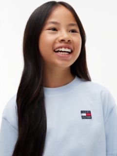 Heritage Flag Logo Relaxed Jersey T-Shirt — Blue 6