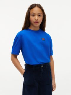 Heritage Flag Logo Relaxed Jersey T-Shirt — Blue 2