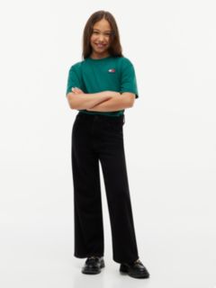 Heritage Flag Logo Relaxed Jersey T-Shirt — Green 4