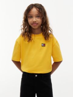 Heritage Flag Logo Relaxed Jersey T-Shirt — Yellow 2