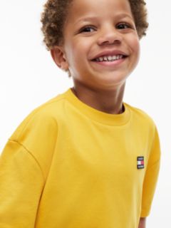 Heritage Flag Logo Relaxed Jersey T-Shirt — Yellow 5