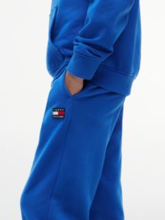 Heritage Flag Logo Terry Joggers — Blue 5