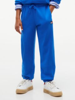 Heritage Flag Logo Terry Joggers — Blue 1