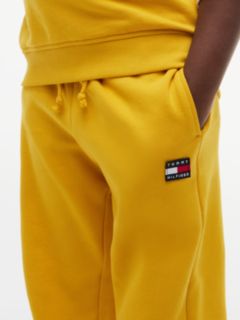 Heritage Flag Logo Terry Joggers — Yellow 6