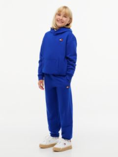 Heritage Flag Logo Relaxed Terry Hoody — Blue 4