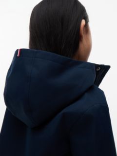 Flag Embroidery Hooded Jacket — Blue 6