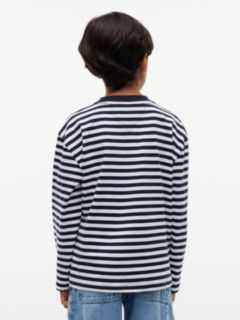 Essential Logo Long Sleeve T-Shirt — Blue 6