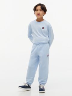 Essential Logo Long Sleeve T-Shirt — Blue 3