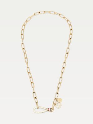 tommy hilfiger gold chain