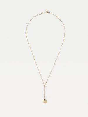 tommy hilfiger gold chain
