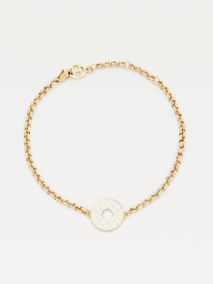 tommy hilfiger gold bracelet