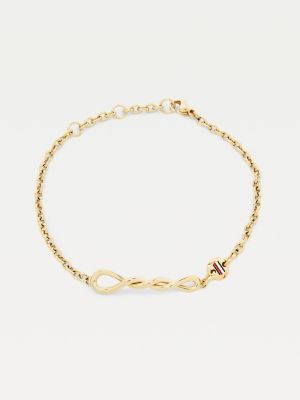Twisted Gold-Plated Bracelet | GOLD 