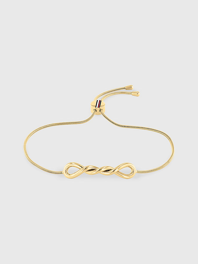 gold gold-plated chain bracelet for women tommy hilfiger