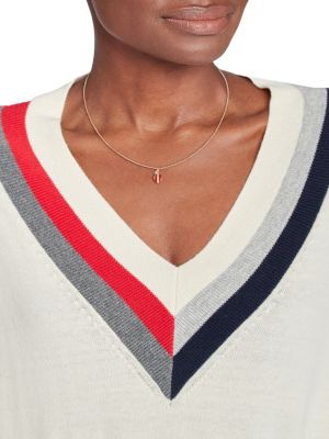 Tommy Hilfiger LOOP FAMILY - Necklace - silver-coloured/gold