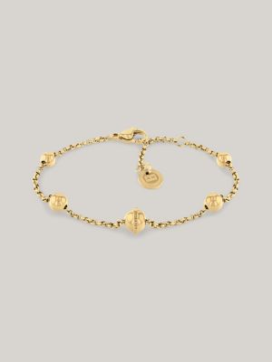 Armband mit Gold | Vergoldetes | Tommy Hilfiger Kontrast-Gliedern