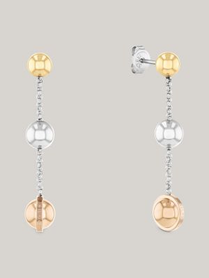 Pendientes Tommy Hilfiger Mujer Acero Inoxidable Baño Oro Rosa y