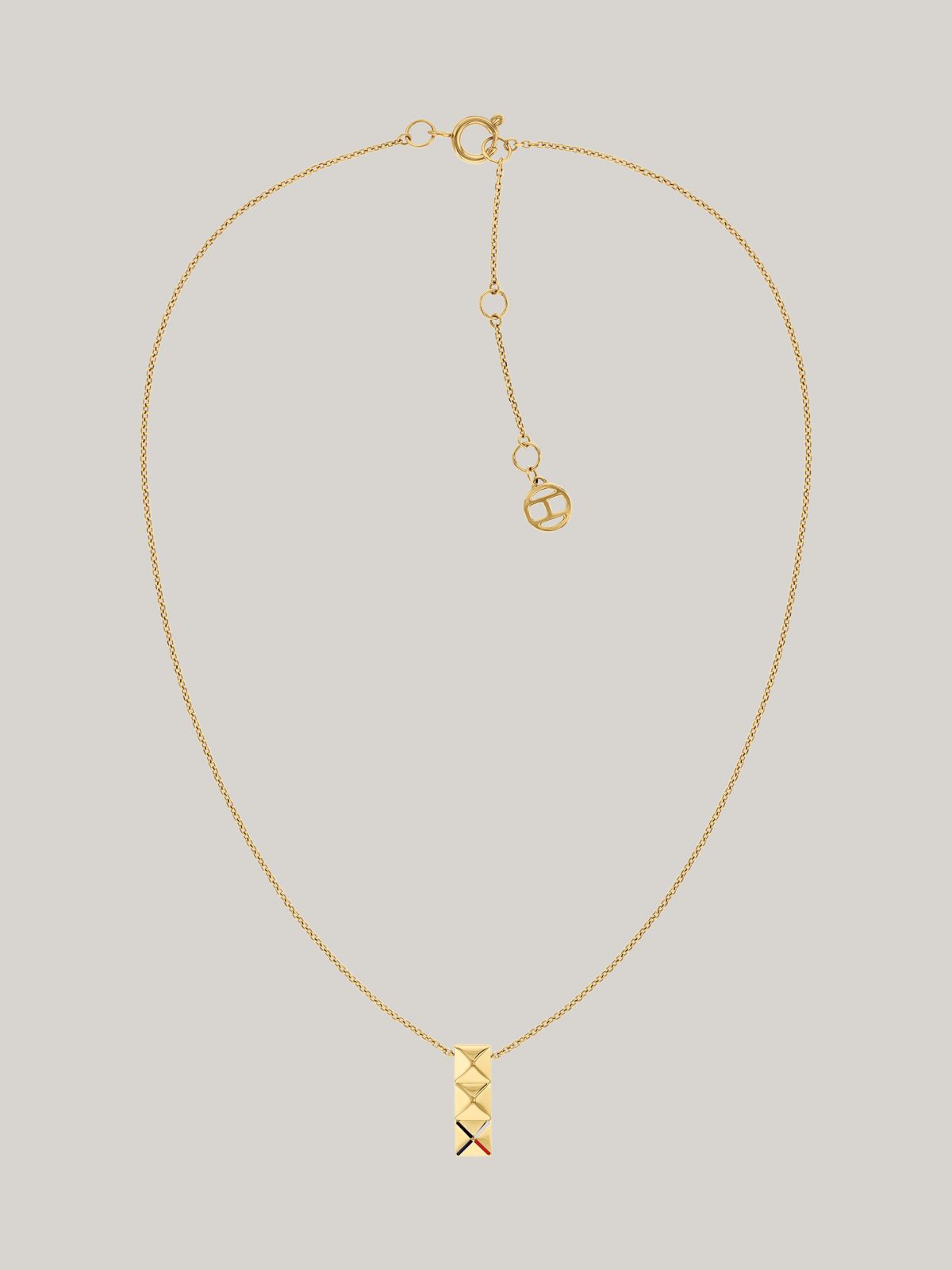 Gold-Plated Pendant Necklace — Gold