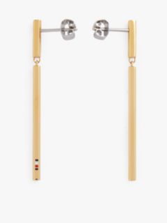 Gold-Plated Drop Earrings — Gold 1