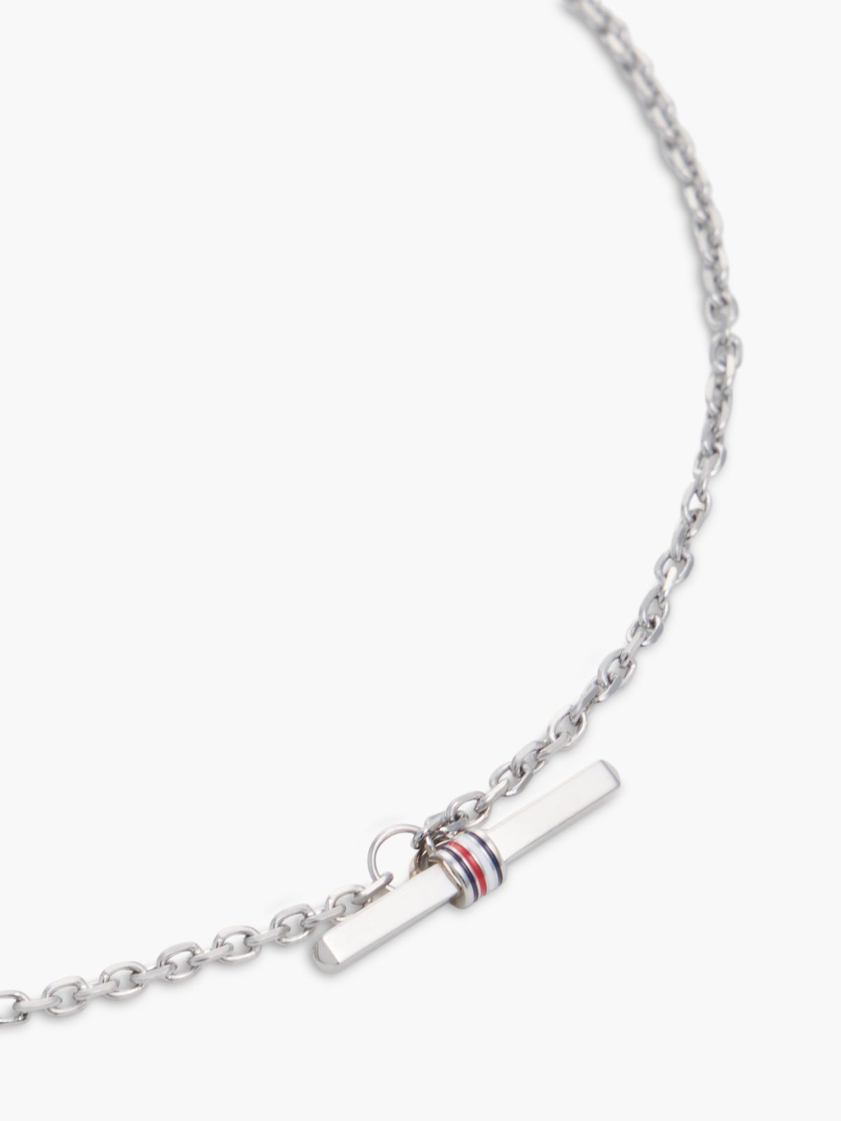 Toggle Heart Stainless Steel Bracelet — Silver