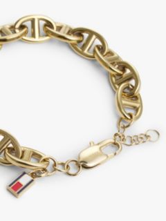 Gold-Plated Flag Mariner Chain-Link Bracelet — Gold 3