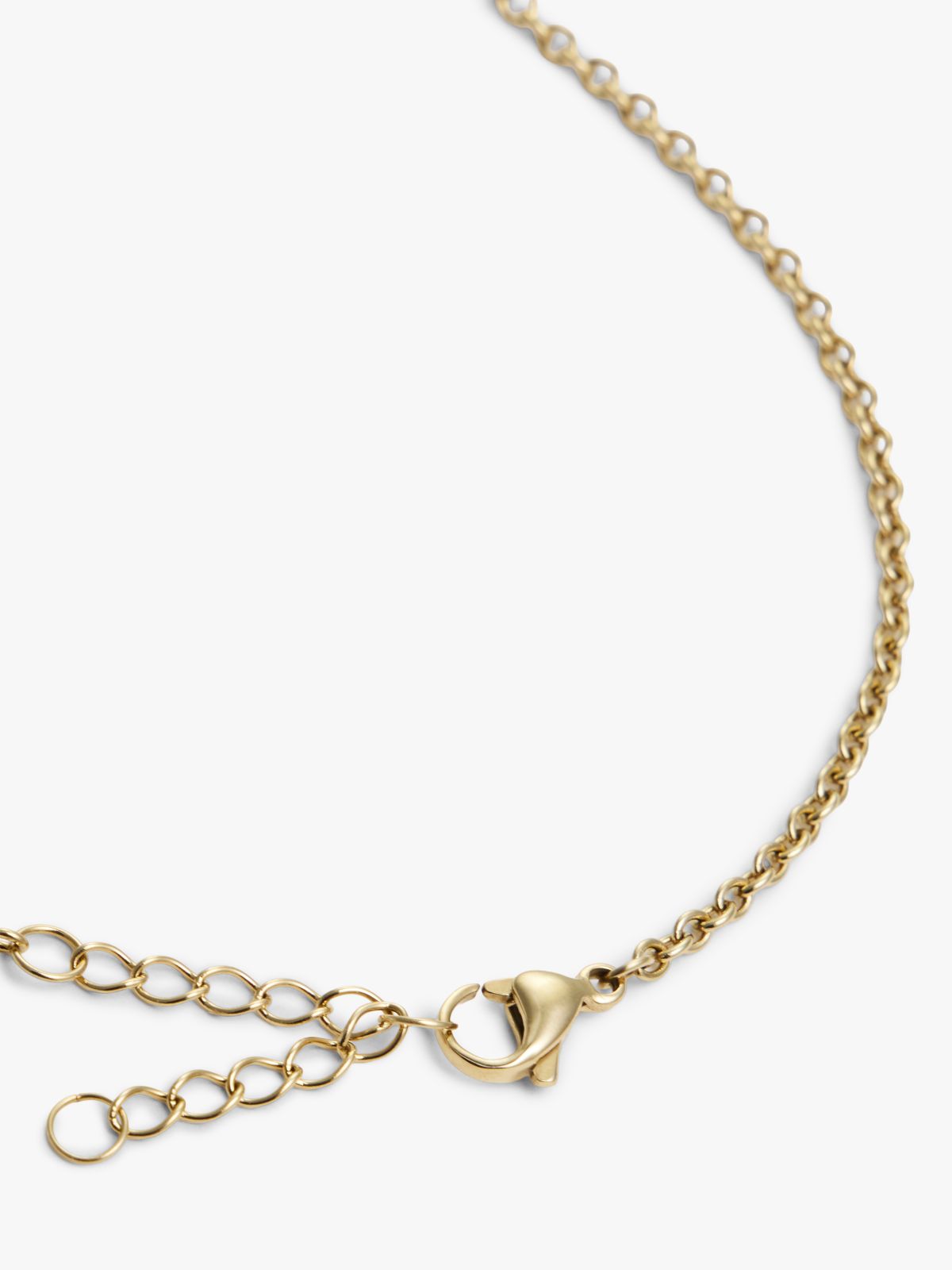 Gold-Plated Mariner Chain-Link Necklace — Gold