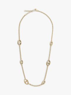 Gold-Plated Mariner Chain-Link Necklace — Gold 1