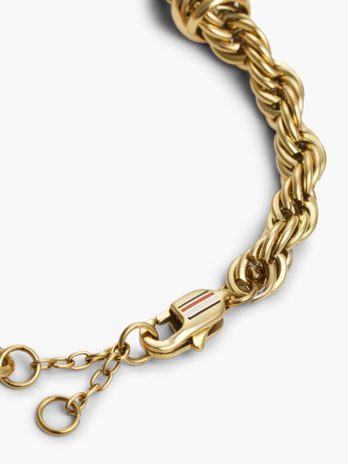 Gold-Plated Rope Chain Bracelet — Gold