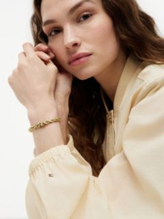 Gold-Plated Rope Chain Bracelet — Gold 4